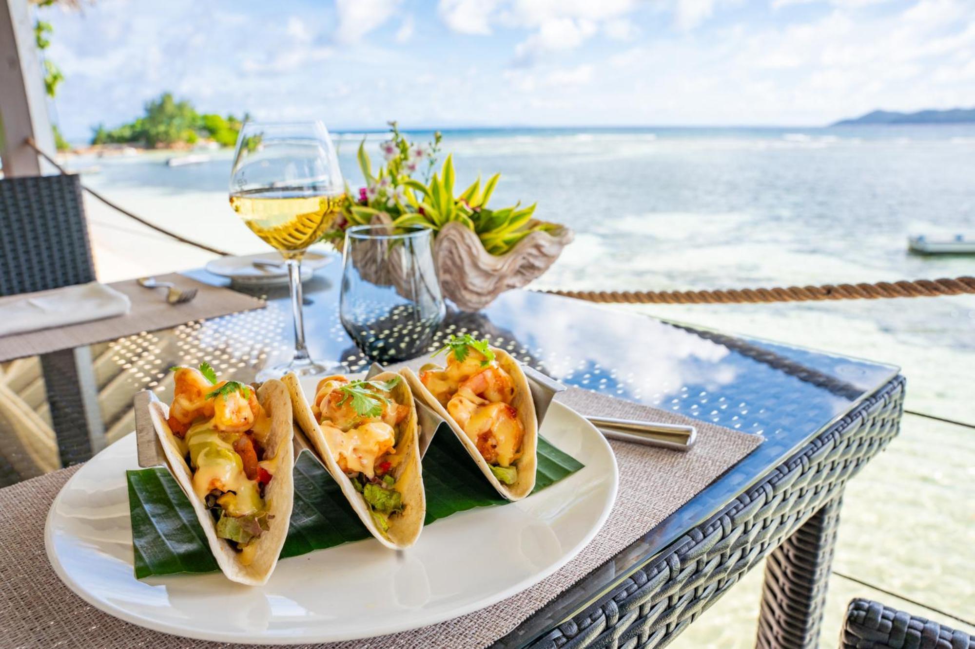 Le Nautique Waterfront Hotel La Digue Eksteriør bilde