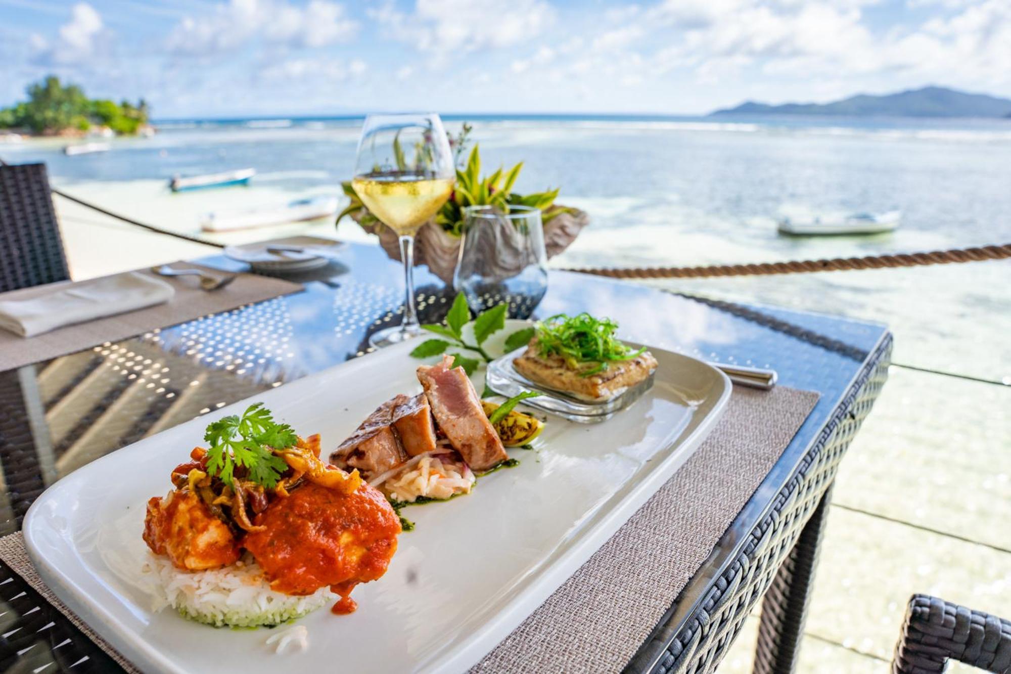 Le Nautique Waterfront Hotel La Digue Eksteriør bilde
